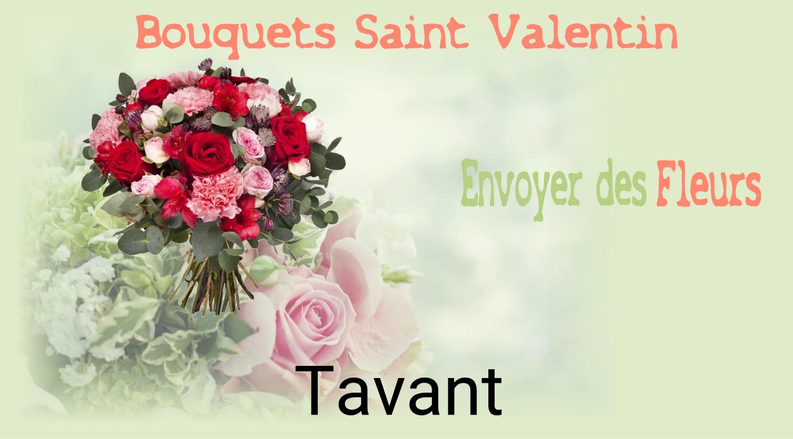 Roses de Saint-Valentin livrées à Tavant